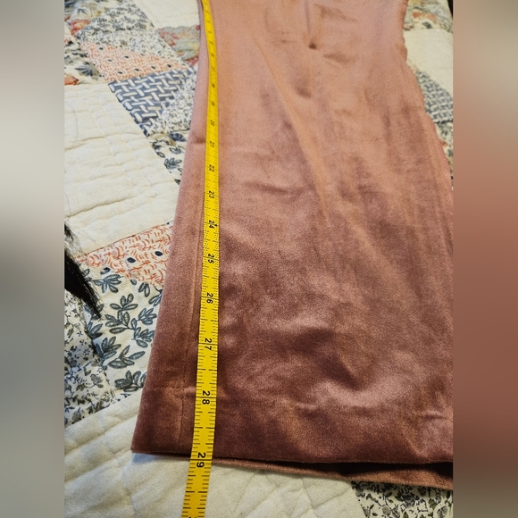 Men's I.N.C. Velvet Blazer and Pants Set in Mauve - Picture 10 of 13